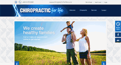 Desktop Screenshot of chiropracticforlife.co.nz